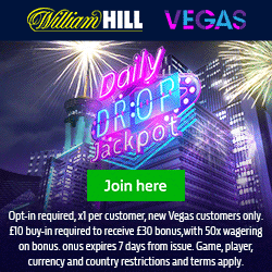 William Hill Vegas Promo Code £30 Bonus